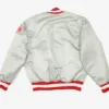 Get Now Cincinnati Reds Grey Starter Varsity Jacket For Men And Women