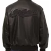 Get Now Cleveland Guardians Black Leather Bomber Jacket For Sale