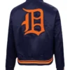 Get Now Detroit Tigers Retro Navy Blue Logo Jacket For Sale