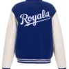 Get Now Kansas City Royals Blue And White Jacket For Men And Women