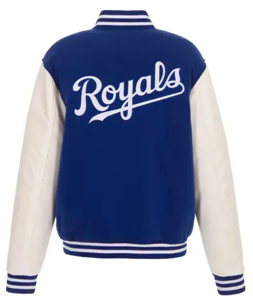 Get Now Kansas City Royals Blue And White Jacket For Men And Women
