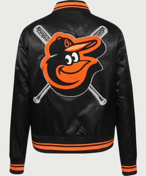 Get Now MLB Baltimore Orioles Mashup Rib Wool Varsity Jacket For Sale