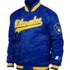Get This Now Milwaukee Brewers Royal Blue And Yellow Varsity Jacket For Sale