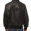 Get Now New York Mets Black Bomber Mets Leather Jacket For Men And Women