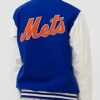Get Now New York Mets Wool Blue And White Varsity Jacket For Sale