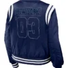 Get Now New York Yankees Bomber Navy Blue Varsity Jacket 