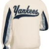 Get Now New York Yankees Cream Track Jacket For Unisex