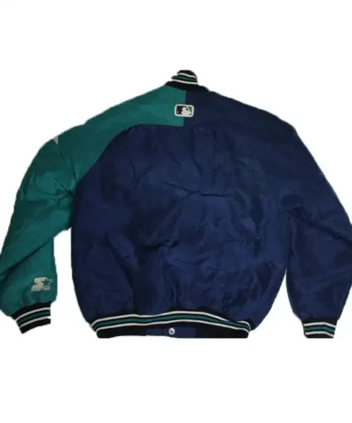 Get Now Seattle Mariners Navy Blue Vintage Bomber Jacket For Sale