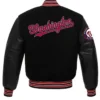Get Now Washington Nationals Wool Black Varsity Jacket For Sale
