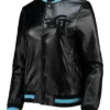 Gutmann Charlotte FC Black Varsity Leather Jacket