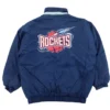 Gutmann Houston Rockets Blue Starter Jacket Back