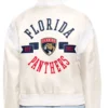 Heidi Florida Panthers Printed Satin Jacket