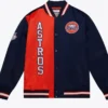 Houston Astros Full Snap Bomber Jacket