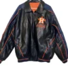Houston Astros Vintage Bomber Leather Jacket