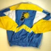 Indiana Pacers Vintage Color-block Zipper Jacket Back