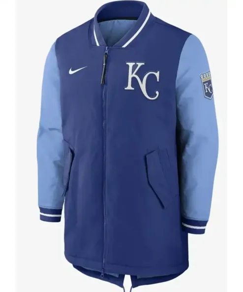 Kansas City Royals Baseball Team Dugout Jacket