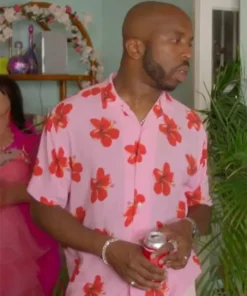 Kiell Smith Dreamland Pink Floral Shirt