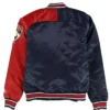 Kyler Florida Panthers Hometown Blue and Red Varsity Satin Jacket