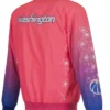 Kyra Stehr Washington Wizards Bomber Zipper Jacket Back