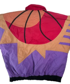 Langosh Phoenix Suns Starter Vintage Full Zip Jacket Back