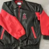 Los Angeles Angels Classic Vintage Bomber Leather Jacket
