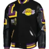 Los Angeles Lakers Black Wool Varsity Jacket