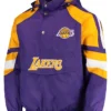 Los Angeles Lakers Purple Starter Pullover Jacket