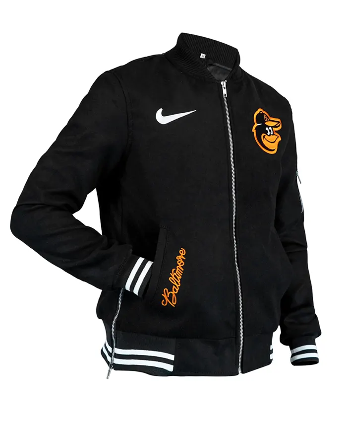 MLB Baltimore Orioles Bomber Jacket right Posr