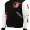 MLB Baltimore Orioles Logo Black And White Jacket