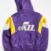 Margarete Utah Jazz Starter Pullover Vintage Jacket Back
