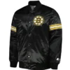 Missouri Boston Bruins Pick And Roll Black Varsity Jacket
