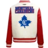 Montreal Canadiens Retro Classic Rib Wool Varsity Jacket