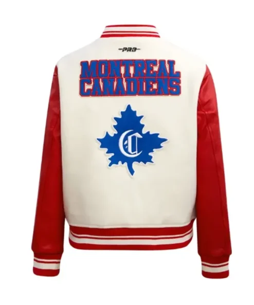 Montreal Canadiens Retro Classic Rib Wool Varsity Jacket