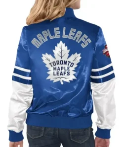 Mortimer Toronto Maple Leafs Tie Breaker Jacket