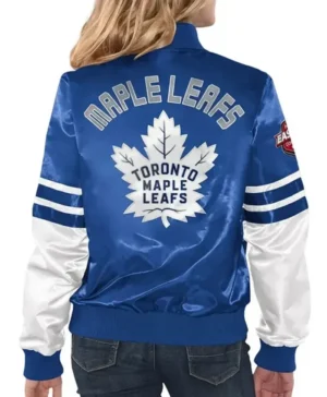 Mortimer Toronto Maple Leafs Tie Breaker Jacket