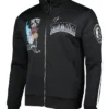 NBA Brooklyn Nets Black Bomber Track Jacket