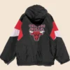 NBA Chicago Bulls 90s Starter Pullover Jacket Back