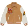 NBA Phoenix Suns Full Snap Varsity Letterman Jacket