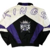 NBA Team Sacramento Kings Vintage Zip Jacket Back