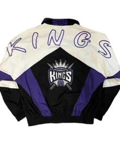 NBA Team Sacramento Kings Vintage Zip Jacket Back