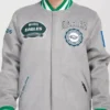 NFL Philadelphia Eagles Heather Wool Varsity Jacket