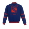 NHL New York Rangers Wool Blue Jacket For Sale