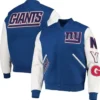 NY Giants Pro Standard Logo Varsity Jacket