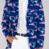 New England Patriots Blue Suit
