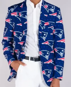 New England Patriots Blue Suit