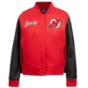 New Jersey Devils Full Snap Wool Varsity Jacket