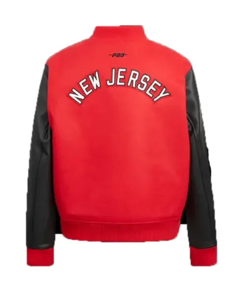 New Jersey Devils Full Snap Wool Varsity Jacket For Sale