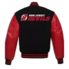 New Jersey Devils Red And Black Jacket