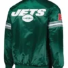 New York Jets Pick and Roll Satin Green Jacket