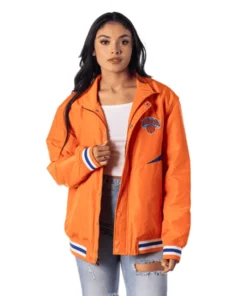 New York Knicks Orange Bomber Jacket